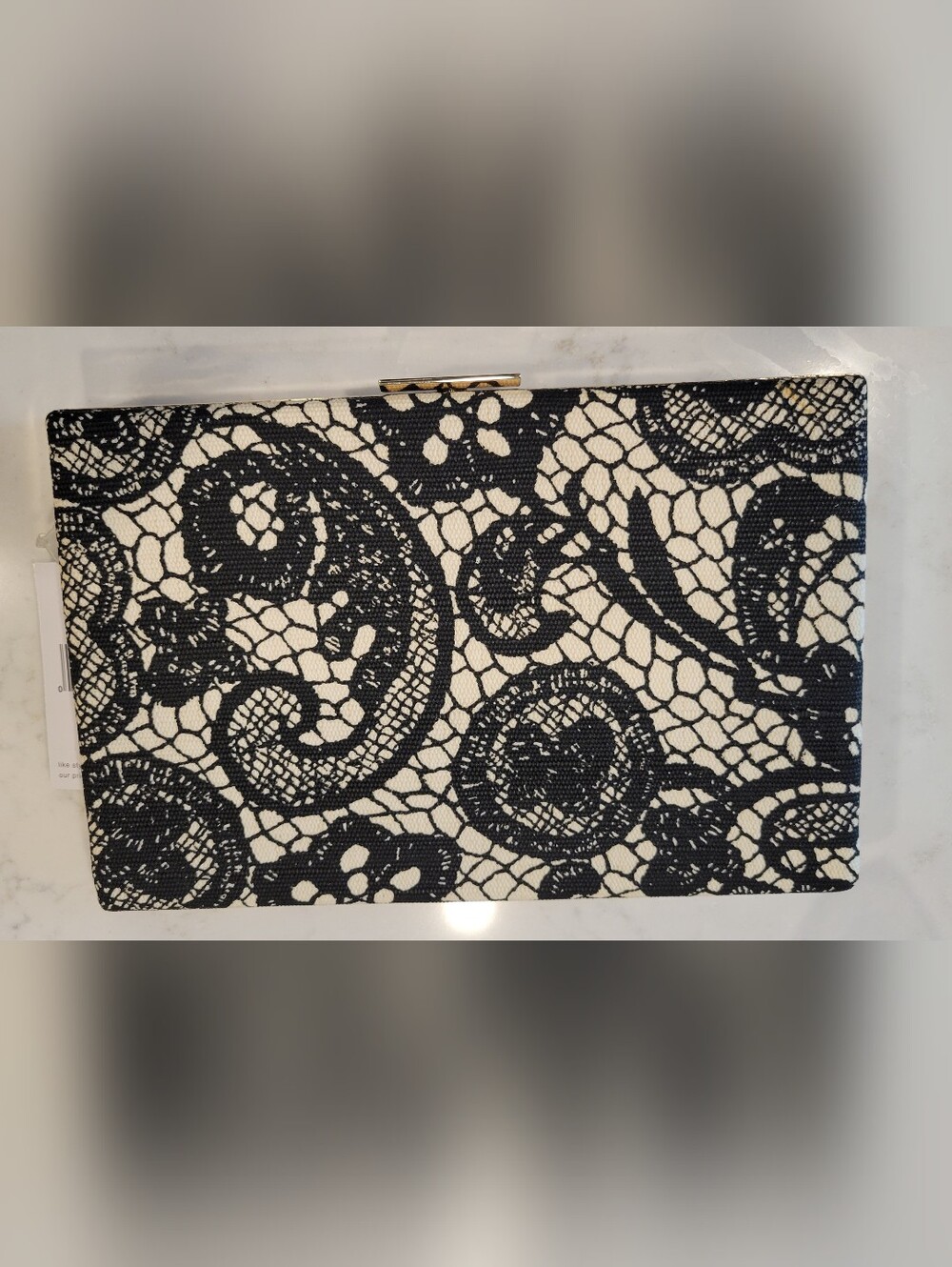 Kate Spade NY Emanuelle Spanish Lace Pattern Clutch